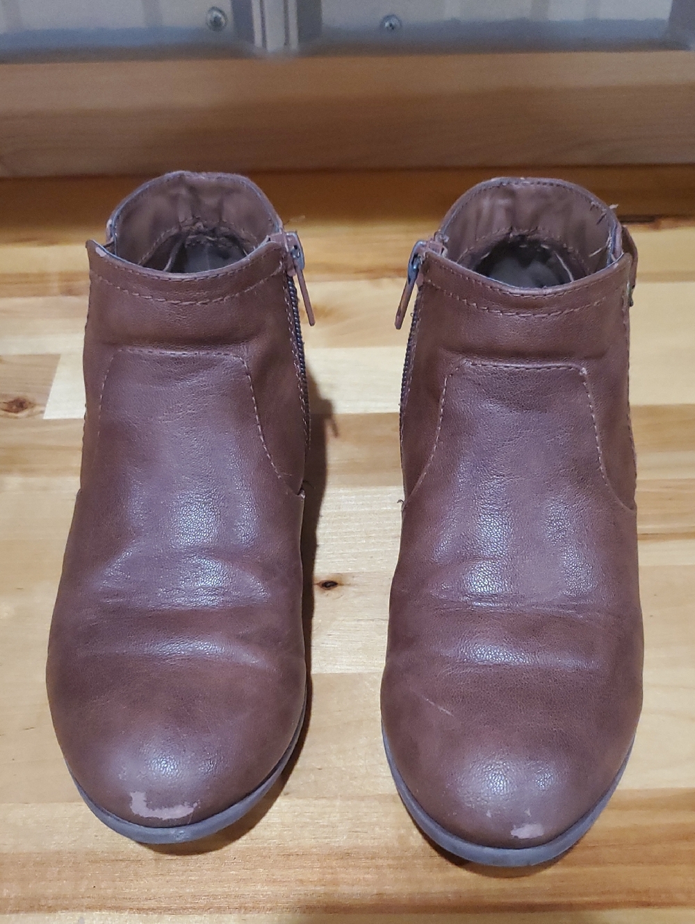 Soda Brand Brown Booties Size Girls 2M